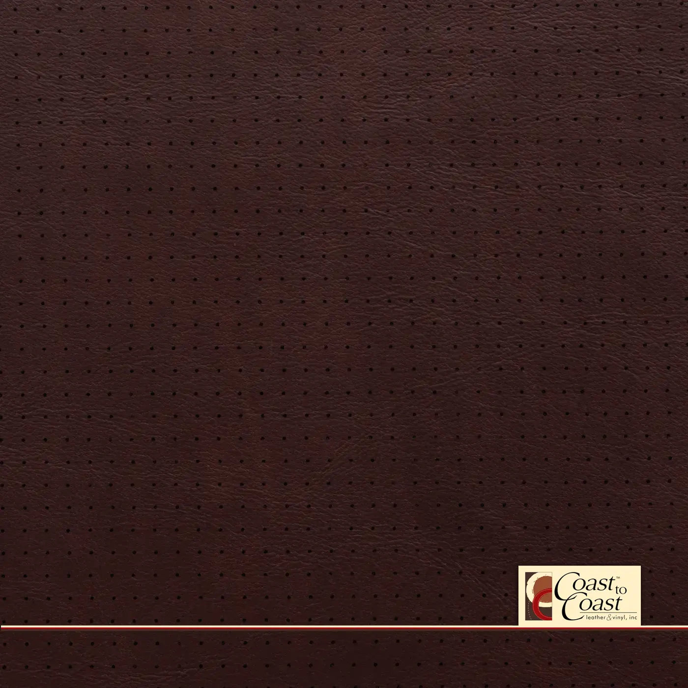 Cherry Blossom Full Hide / Small Squared Perf (1/4In) Leather