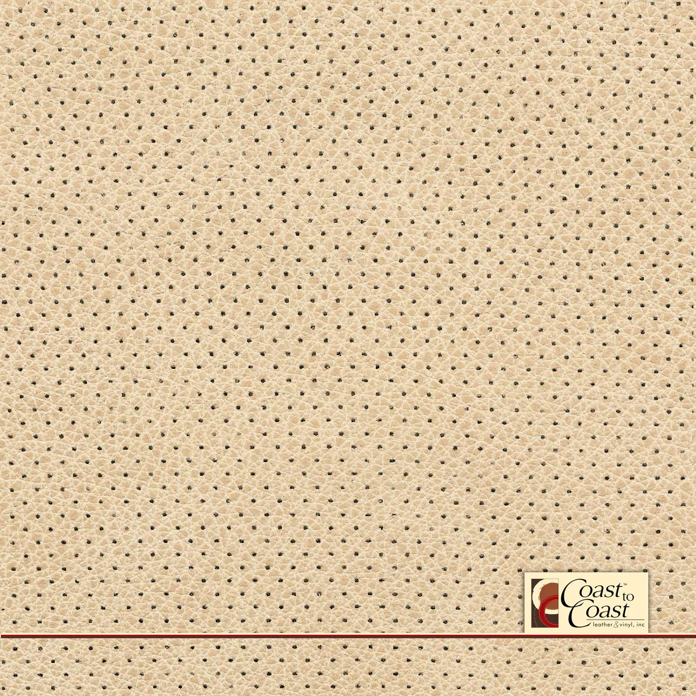 Vanilla Full Hide / Mini Perf (1/8In) Leather