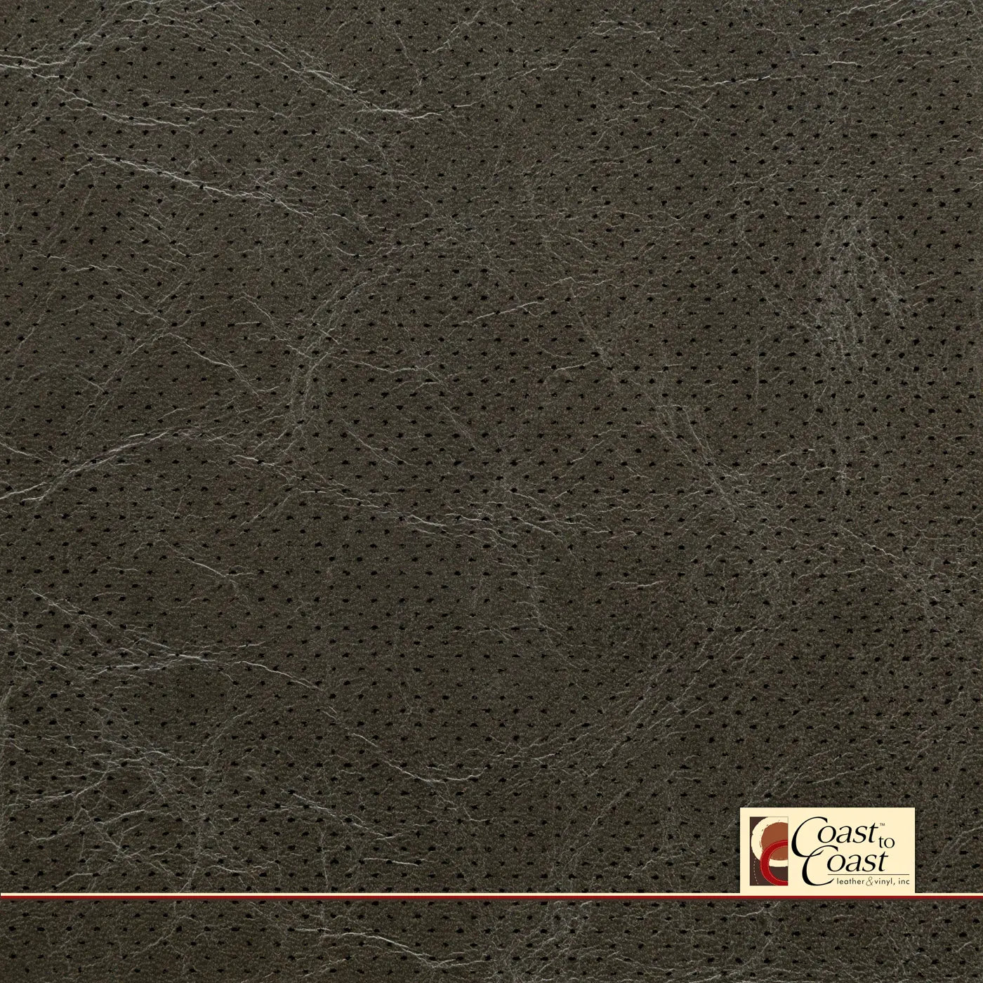 Min Grey Full Hide / Gm Mirco Perf (1/16In) Leather