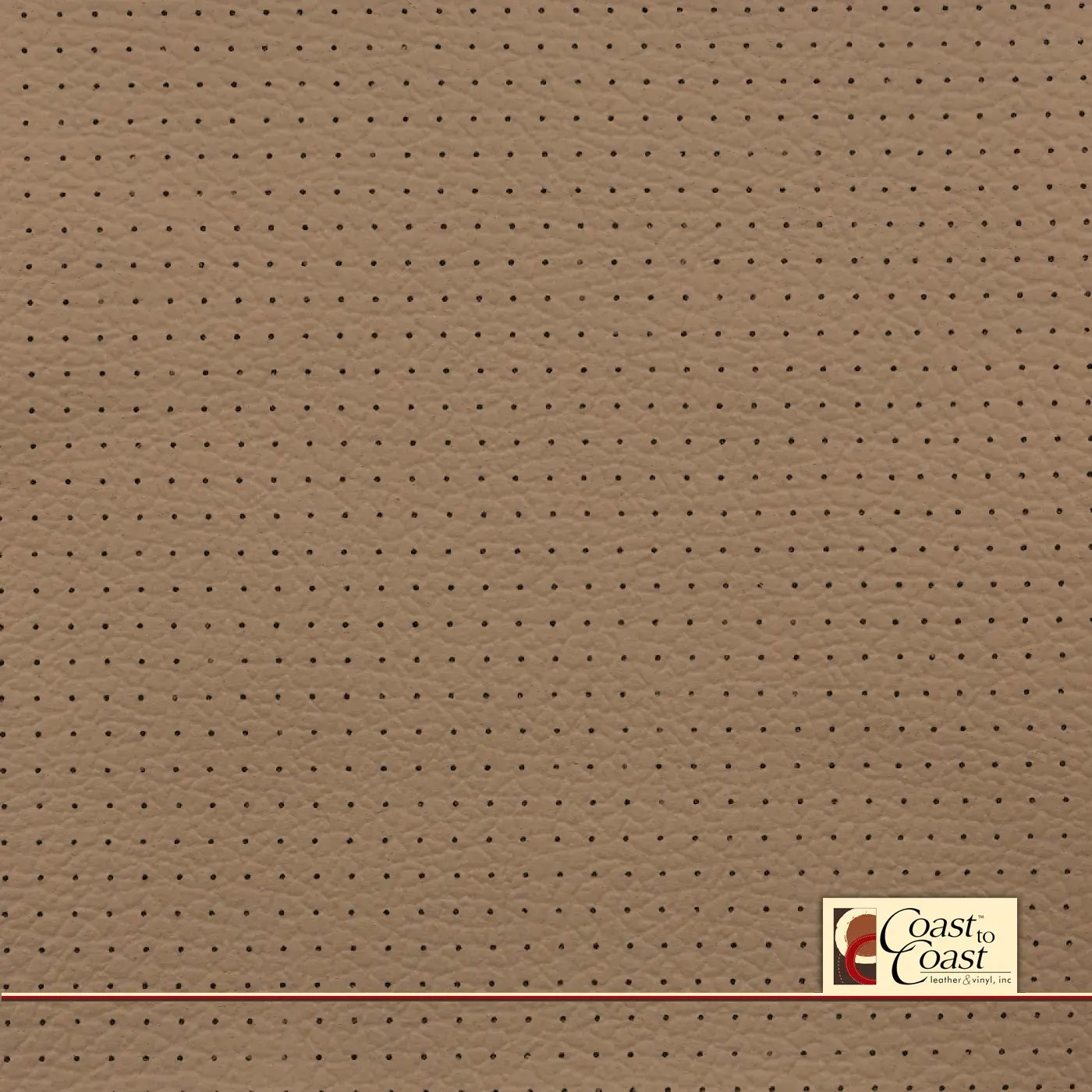 Ford Adobe Full Hide / Small Squared Perf (1/4In) Leather