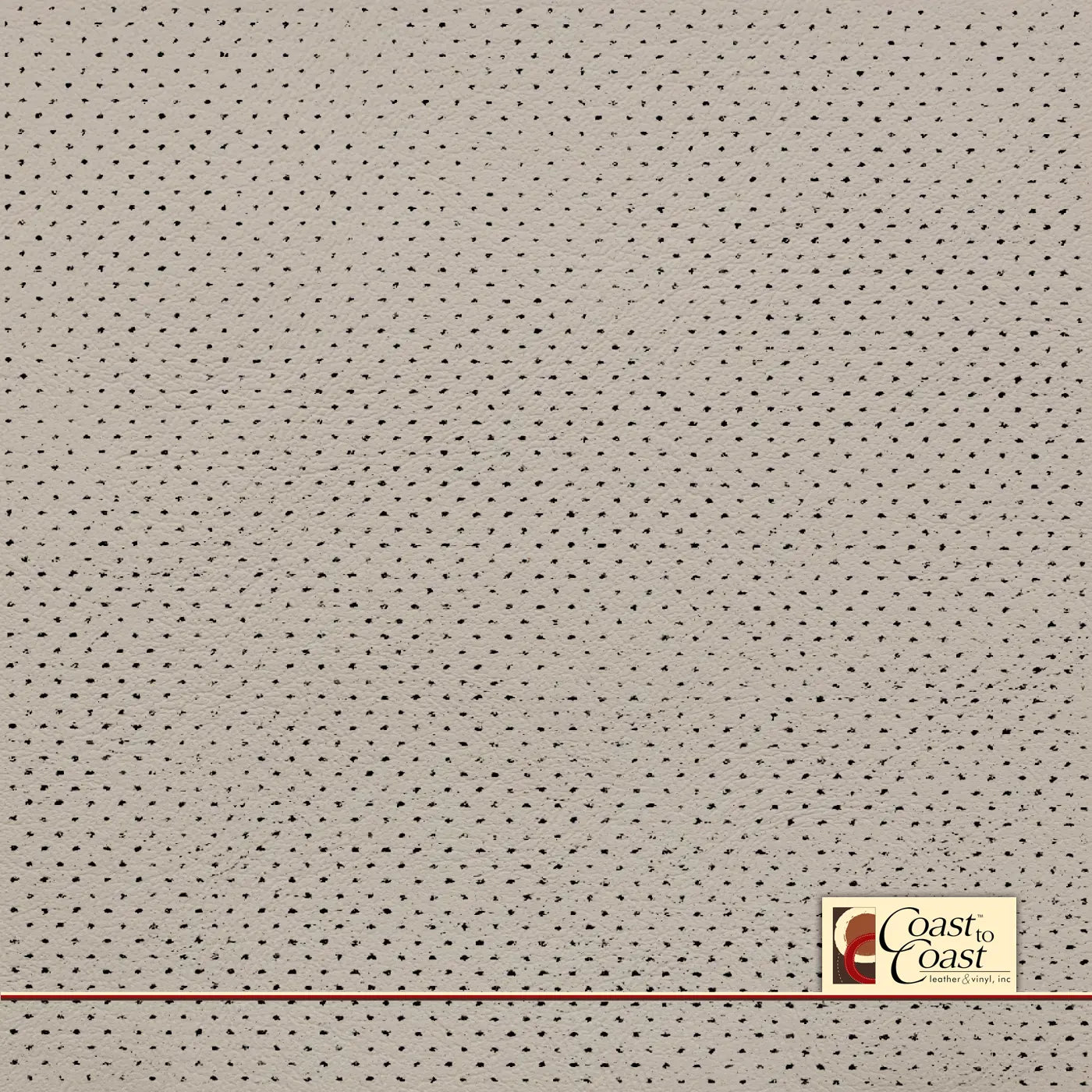 Ford Lt Oxford White Full Hide / Gm Mirco Perf (1/16In) Leather