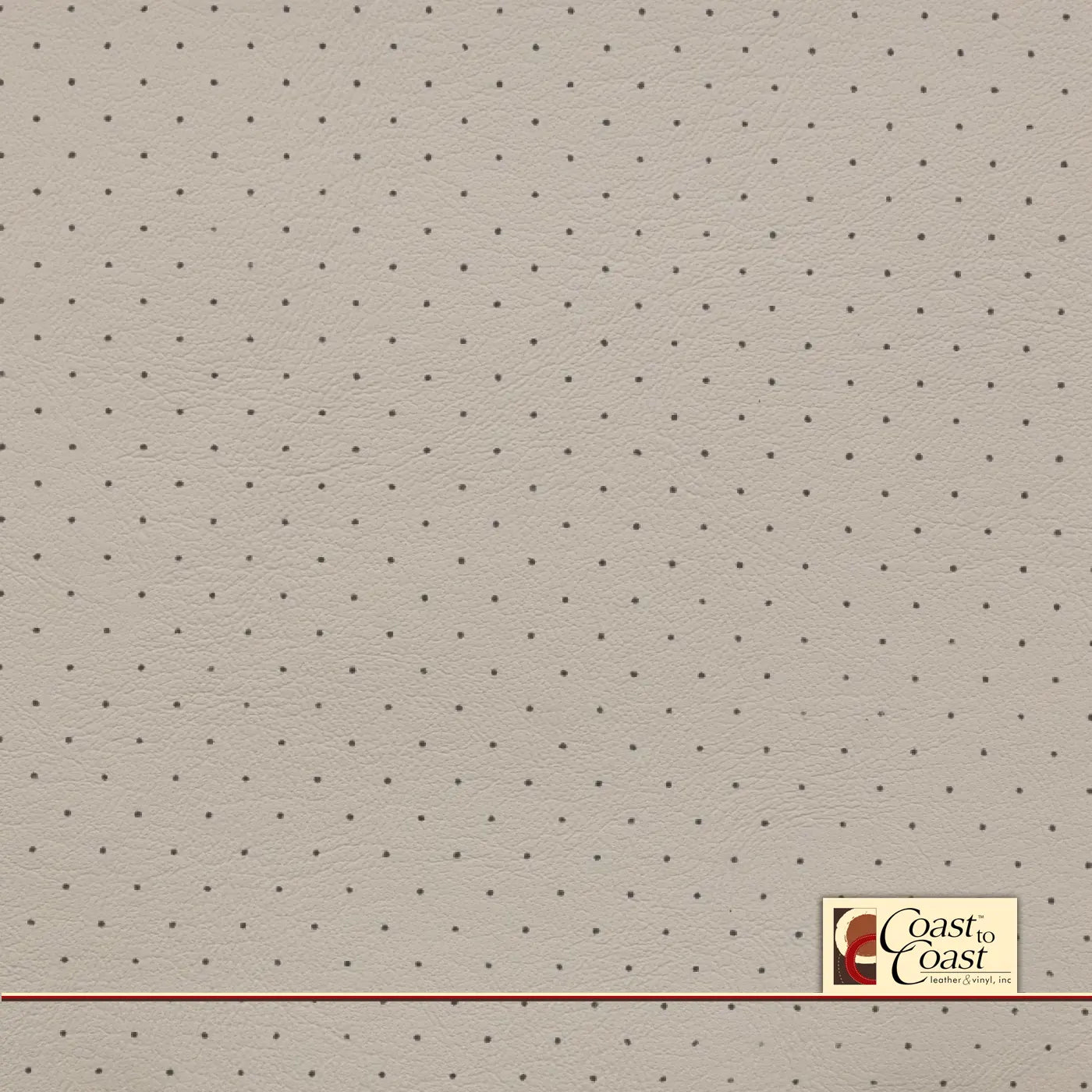 Ford Lt Oxford White Full Hide / Standard Perf (3/8In) Leather