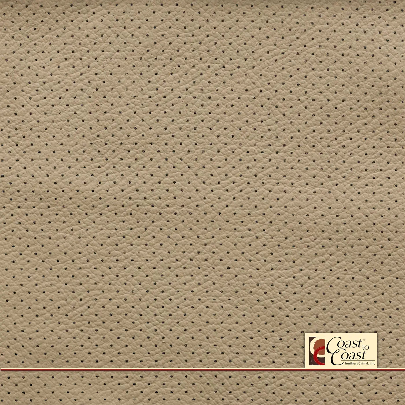 Chrysler Lt Frost Beige Full Hide / Mini Perf (1/8In) Leather