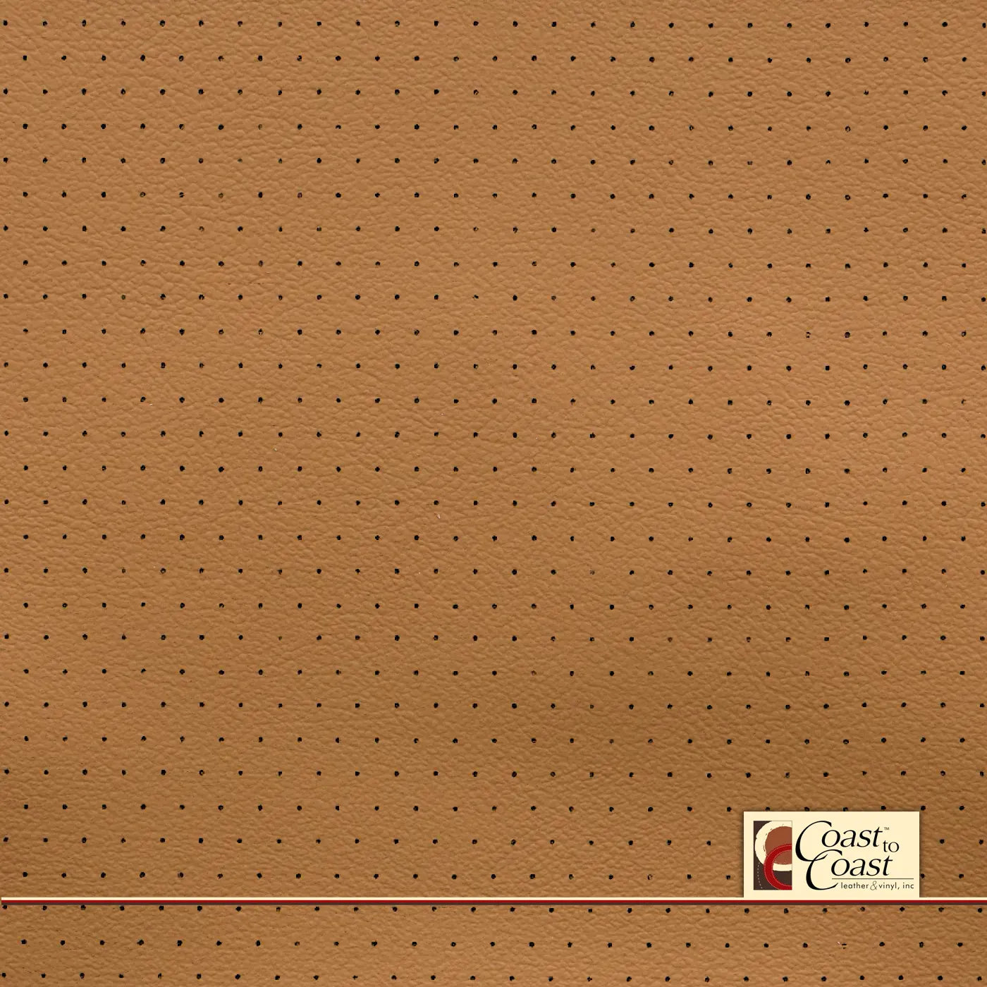 Gm Brandy Full Hide / Euro Perf (3/8In) Leather