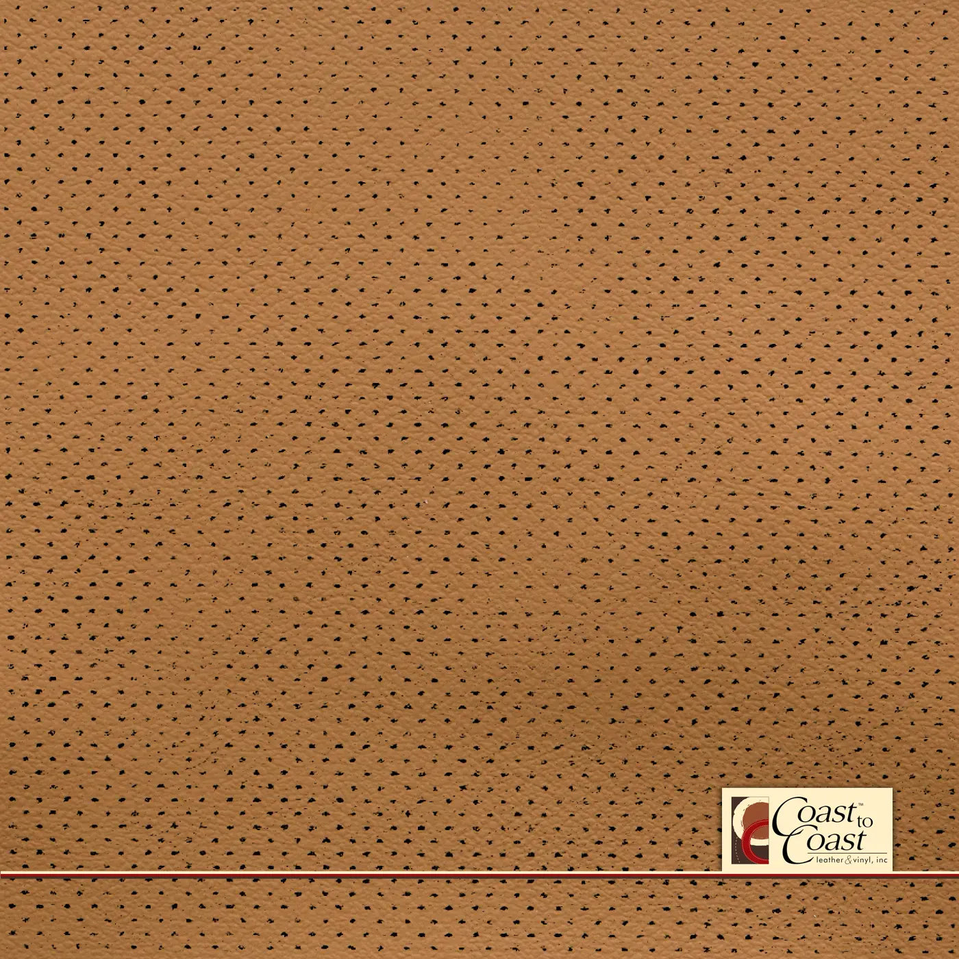 Gm Brandy Full Hide / Mirco Perf (1/16In) Leather