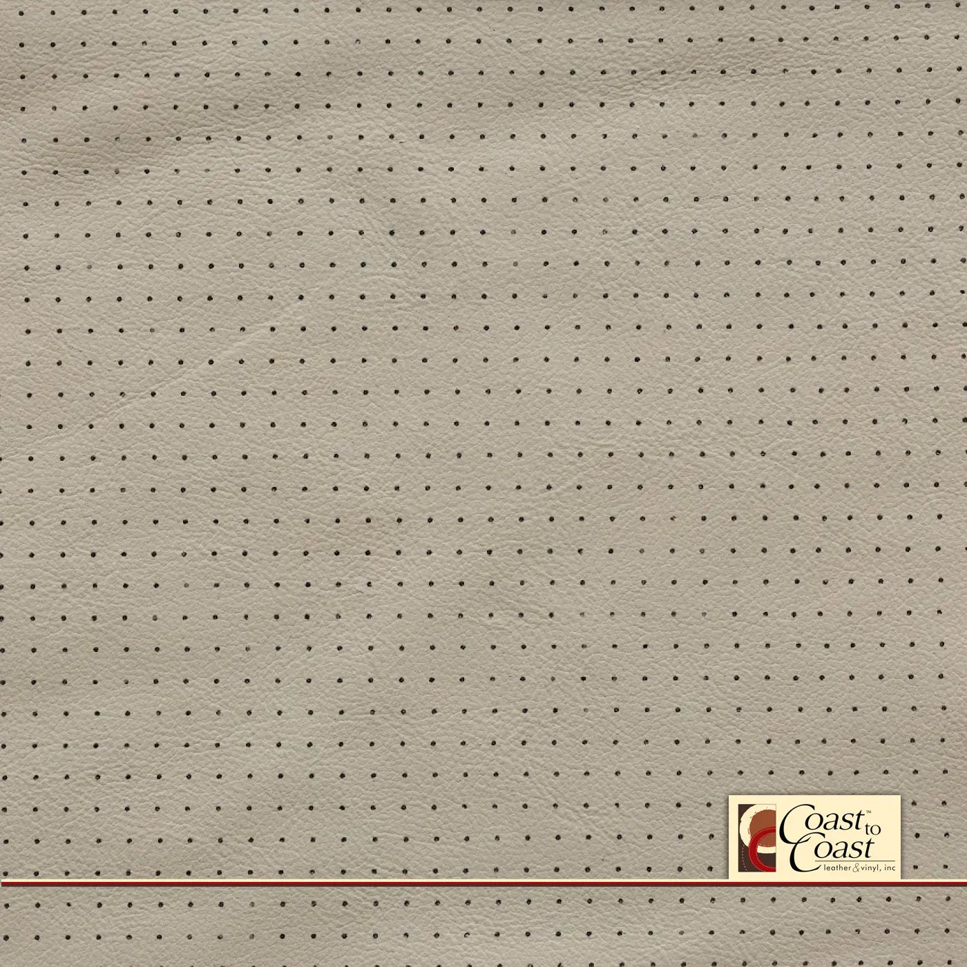 Chrysler Alloy Grey Full Hide / Small Squared Perf (1/4In) Leather