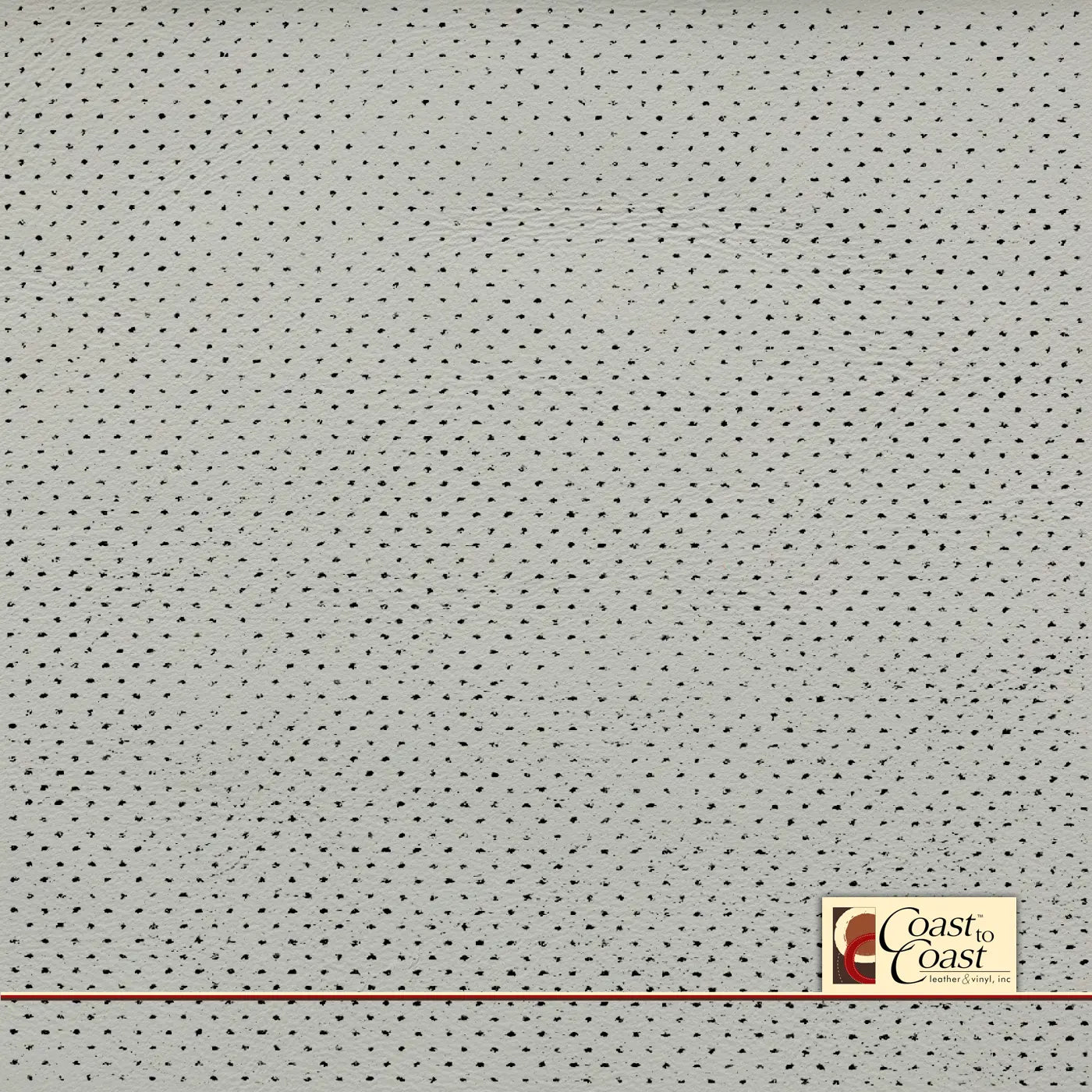 Chrysler Sky Grey Full Hide / Gm Mirco Perf (1/16In) Leather