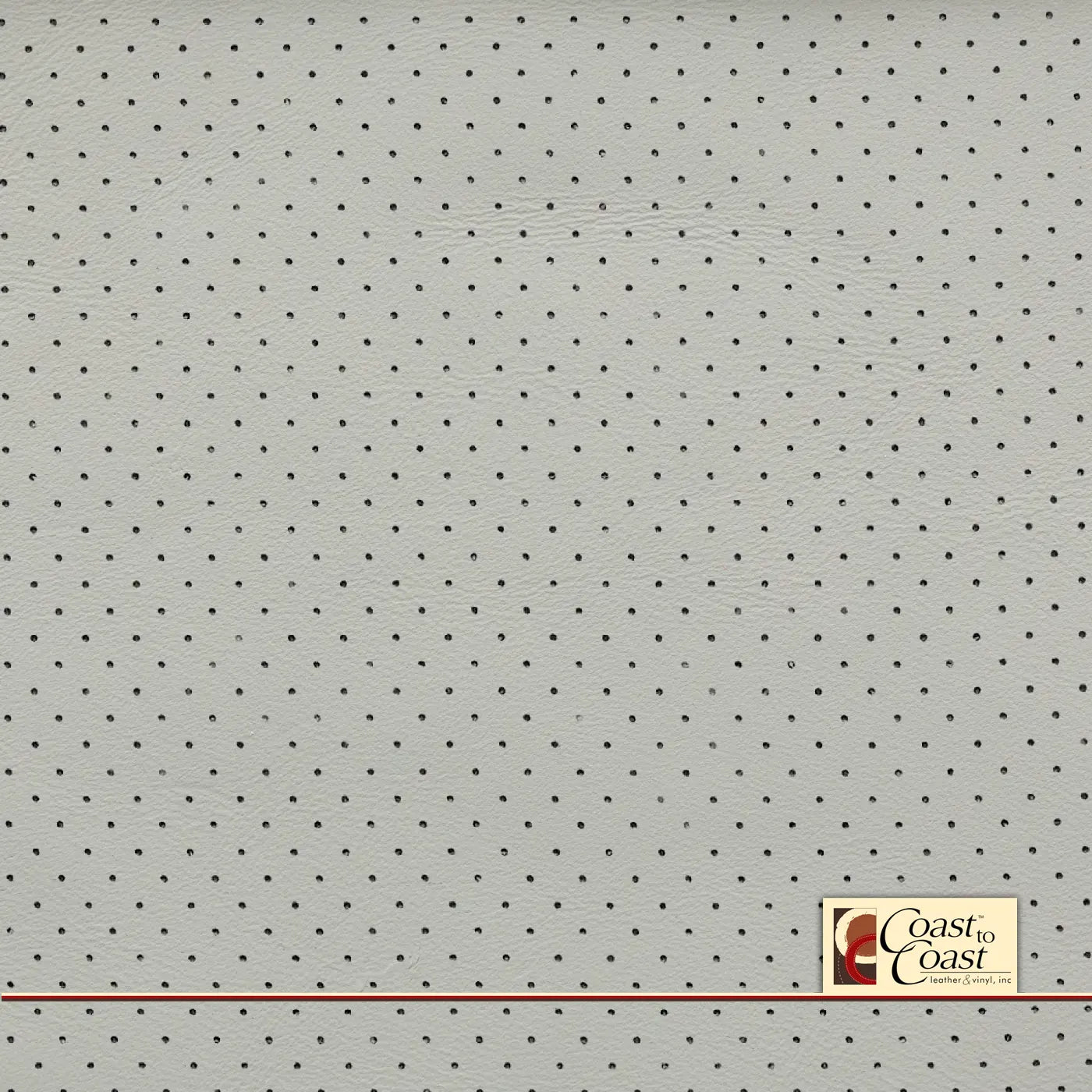 Chrysler Sky Grey Full Hide / Small Hampton (1/4In) Leather