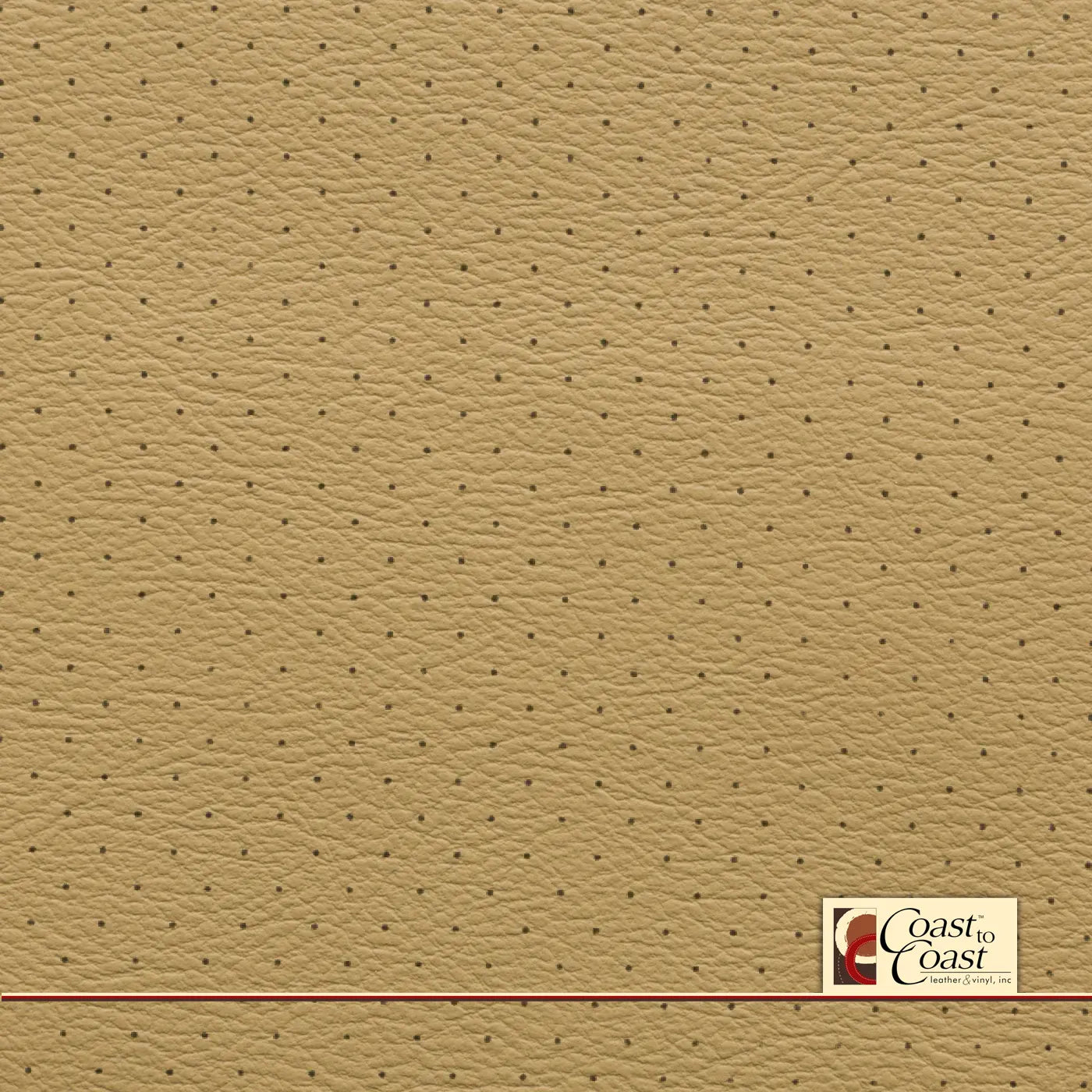 Chrysler Heritage Tan Full Hide / Standard Perf (3/8In) Leather