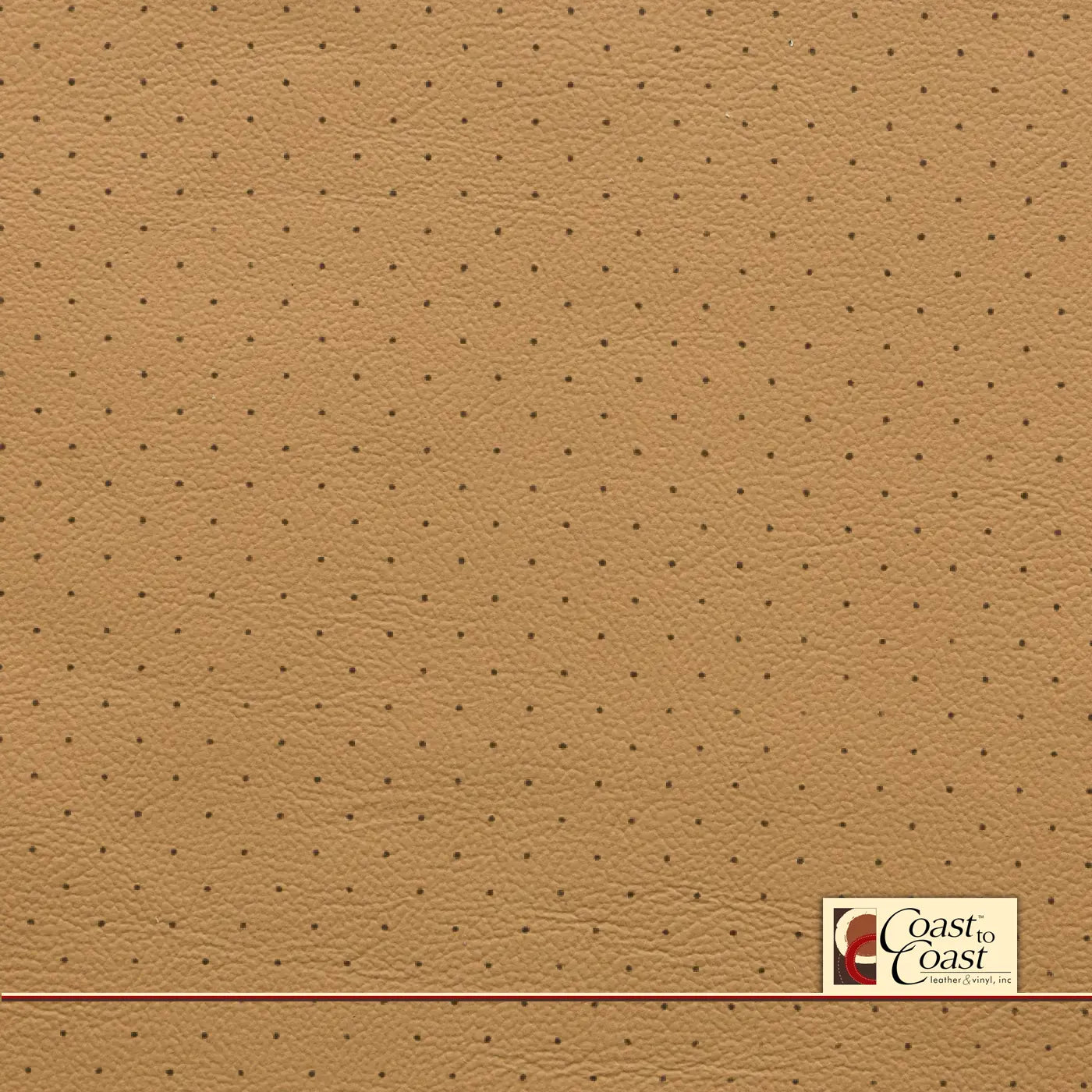 Ford Cashew Full Hide / Standard Perf (3/8In) Leather