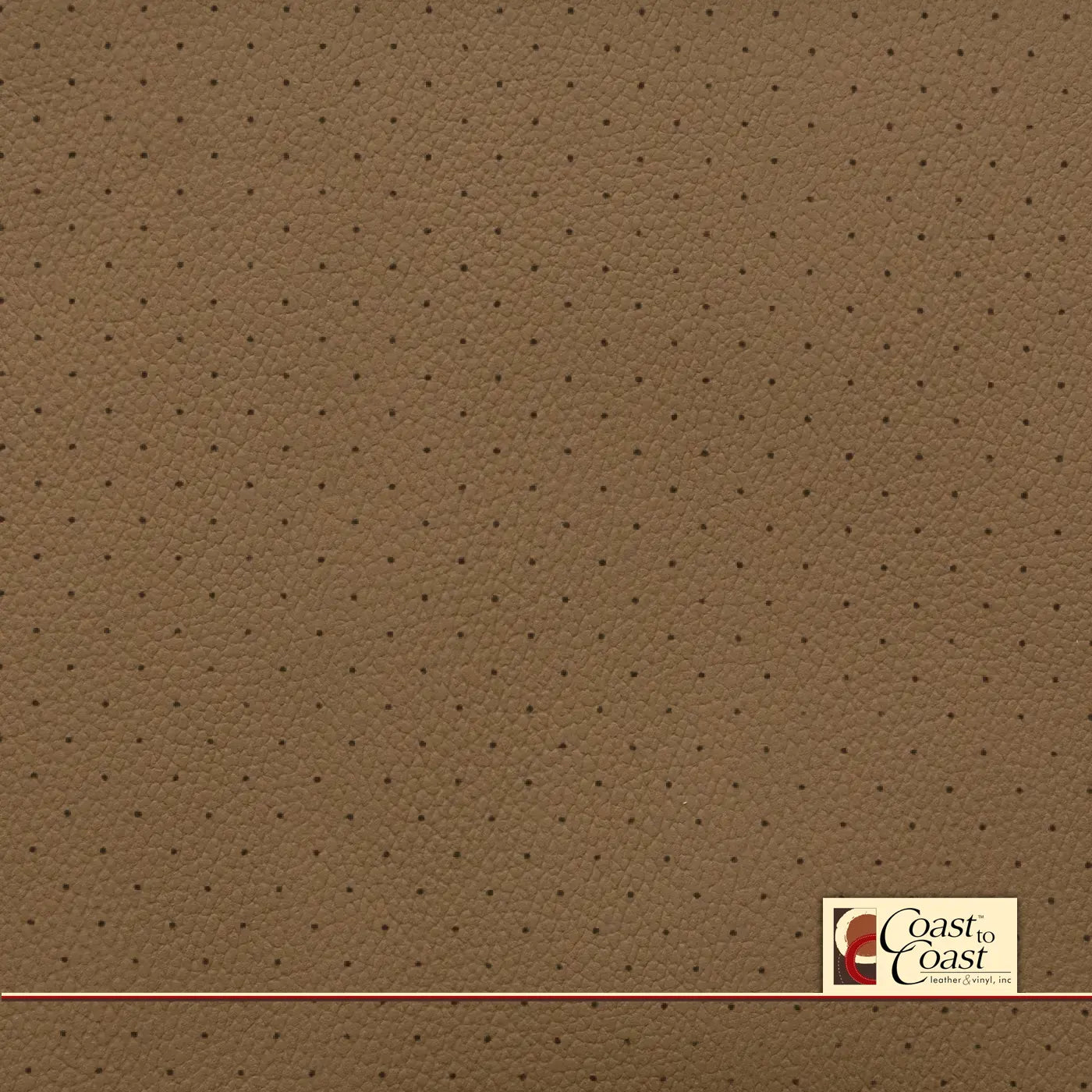 Ford Baja Tan Full Hide / Standard Perf (3/8In) Leather