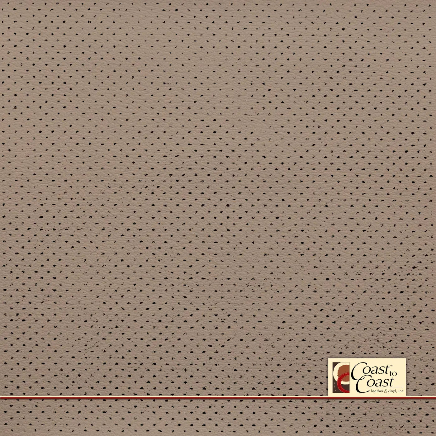 Gm Lt Neutral Full Hide / Mirco Perf (1/16In) Leather