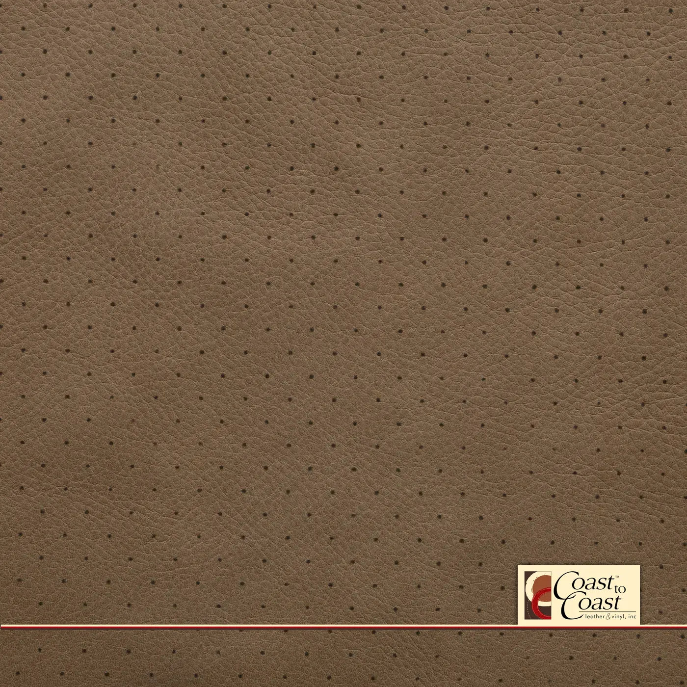 King Ranch Rodeo Lt Brown Full Hide / Standard Perf (3/8In) Leather