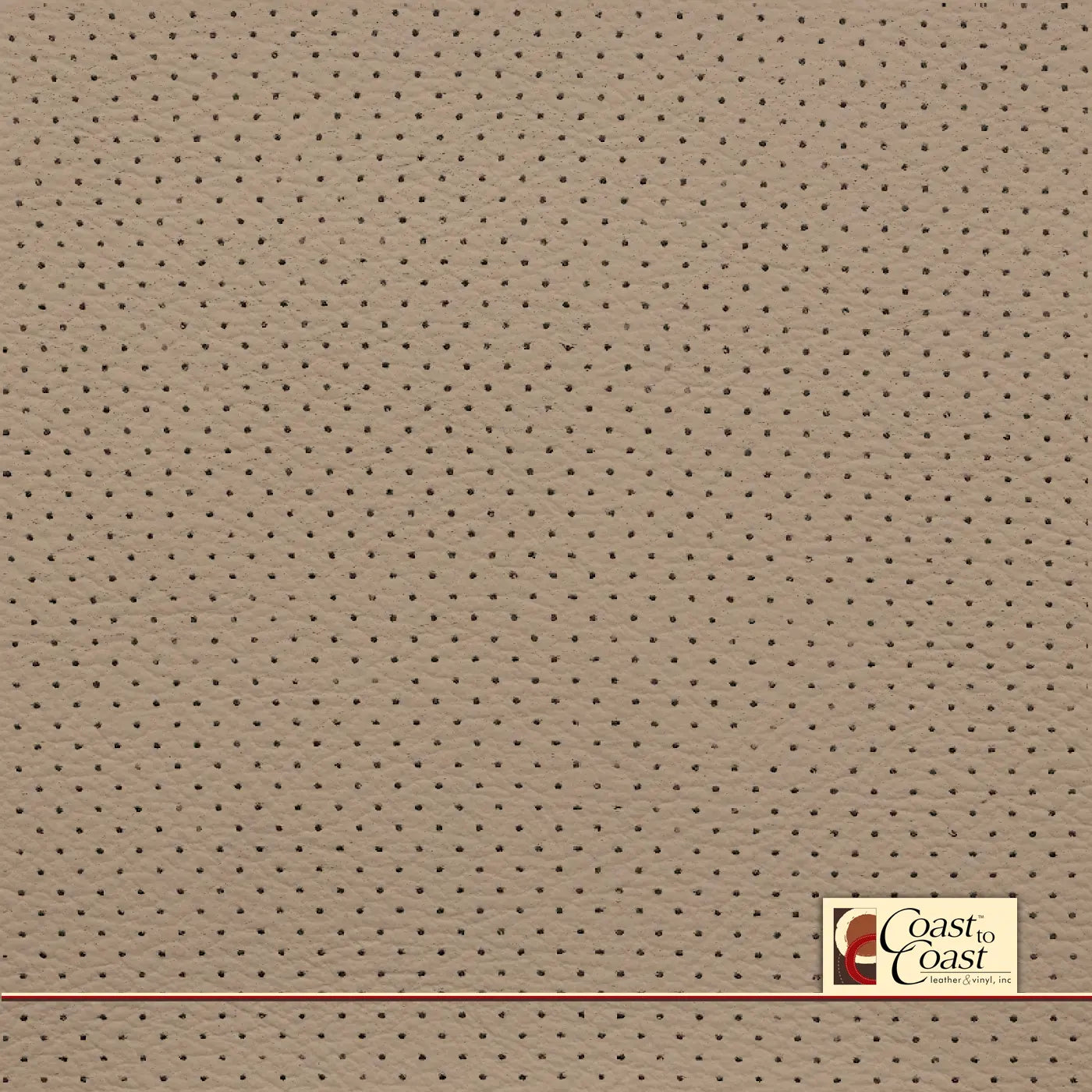 Ford Lt Camel Full Hide / Mini Perf (1/8In) Leather