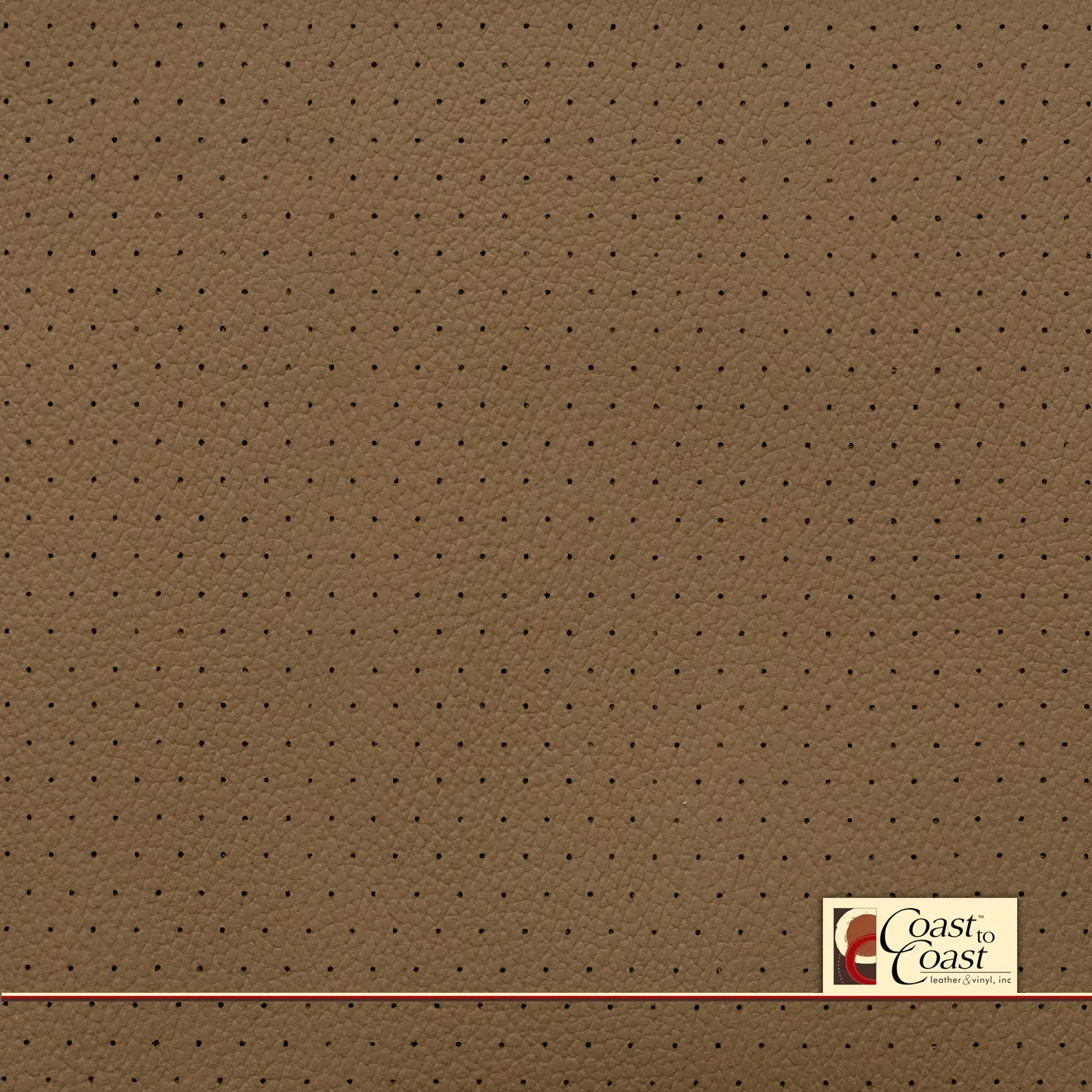 Ford Baja Tan Euro Perf (3/8In) Vinyl