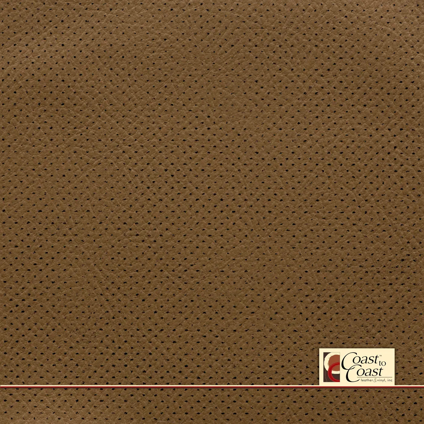 Chrysler Dk Saddle Gm Mirco Perf (1/16In) Vinyl