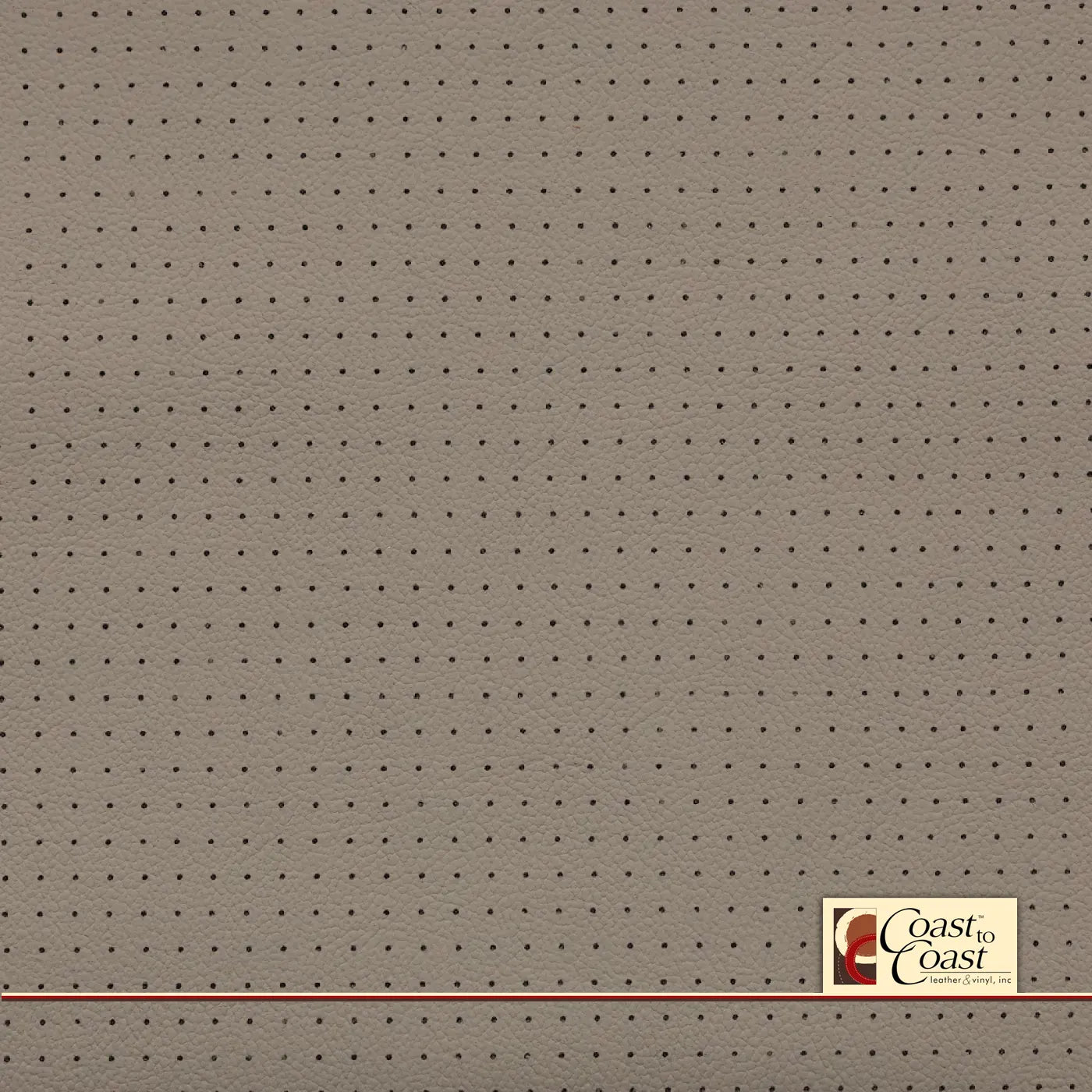 Chrysler Lt Greystone Small Squared Perf (1/4In) Vinyl