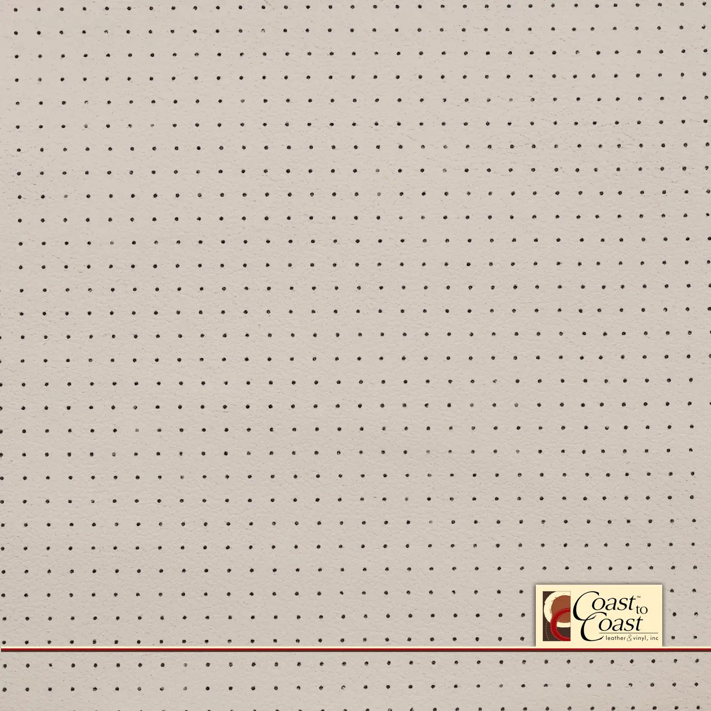 Ford Cashmere Small Squared Perf (1/4In) Vinyl