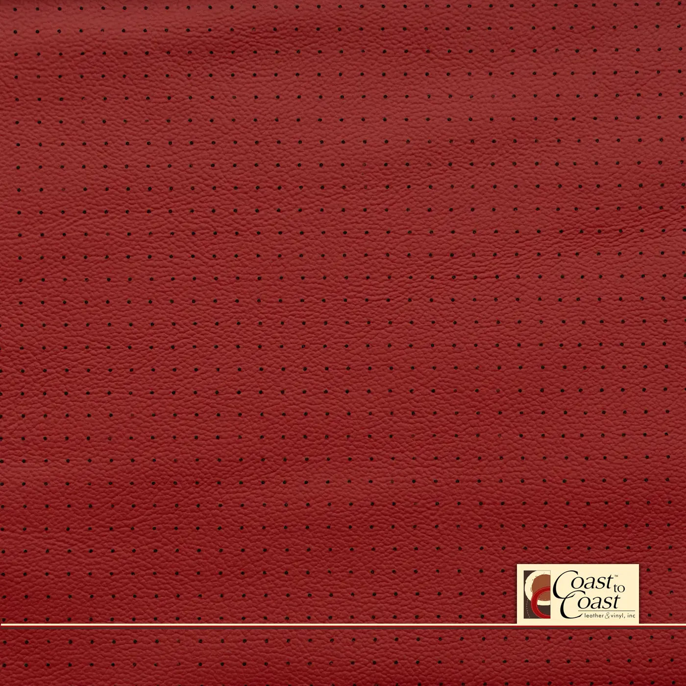 Gm Adrenaline Red Small Squared Perf (1/4In) Vinyl