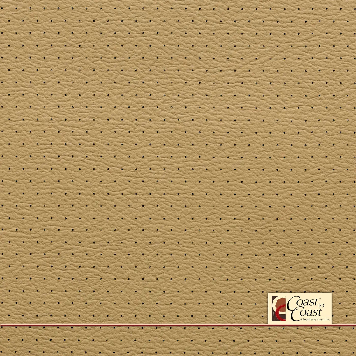 Chrysler Heritage Tan Euro Perf (3/8In) Vinyl