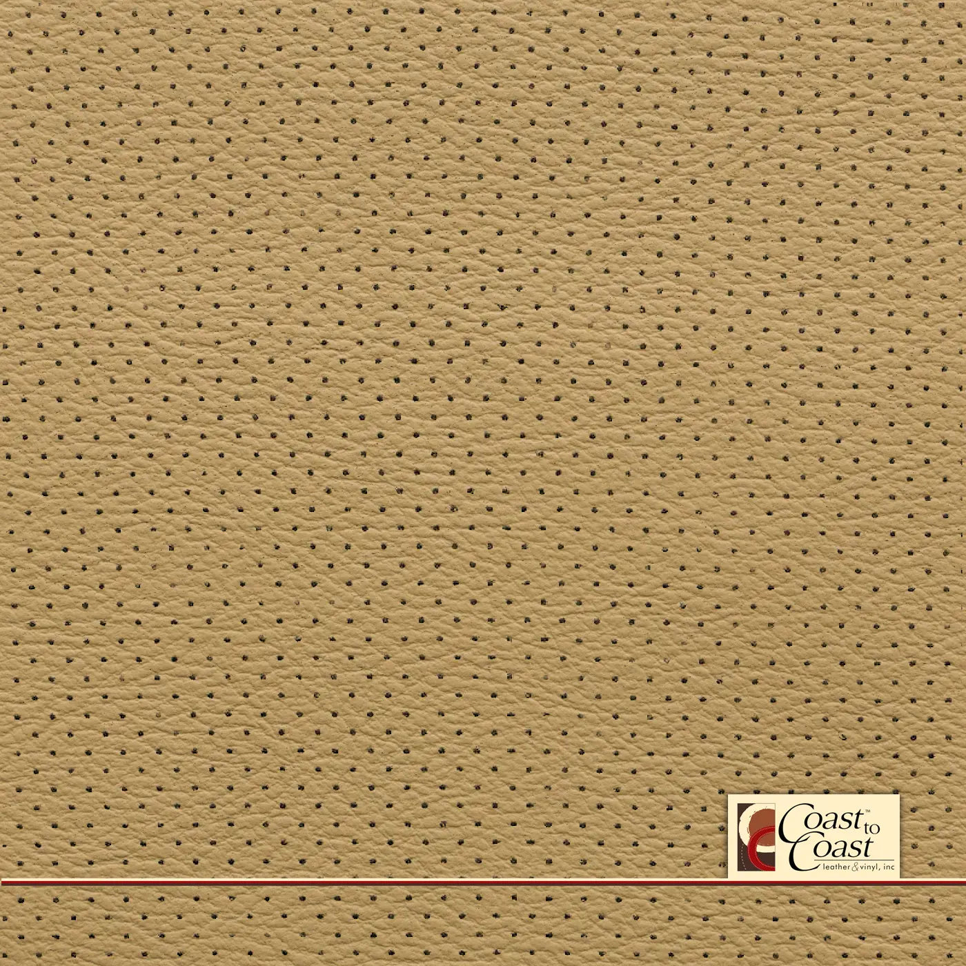 Chrysler Heritage Tan Mini Perf (1/8In) Vinyl