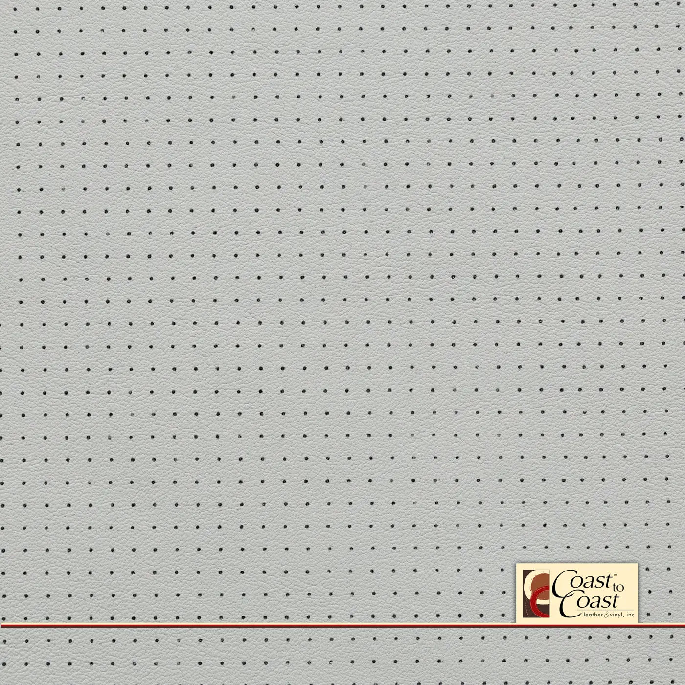 Ford Lt Dove Small Squared Perf (1/4In) Vinyl